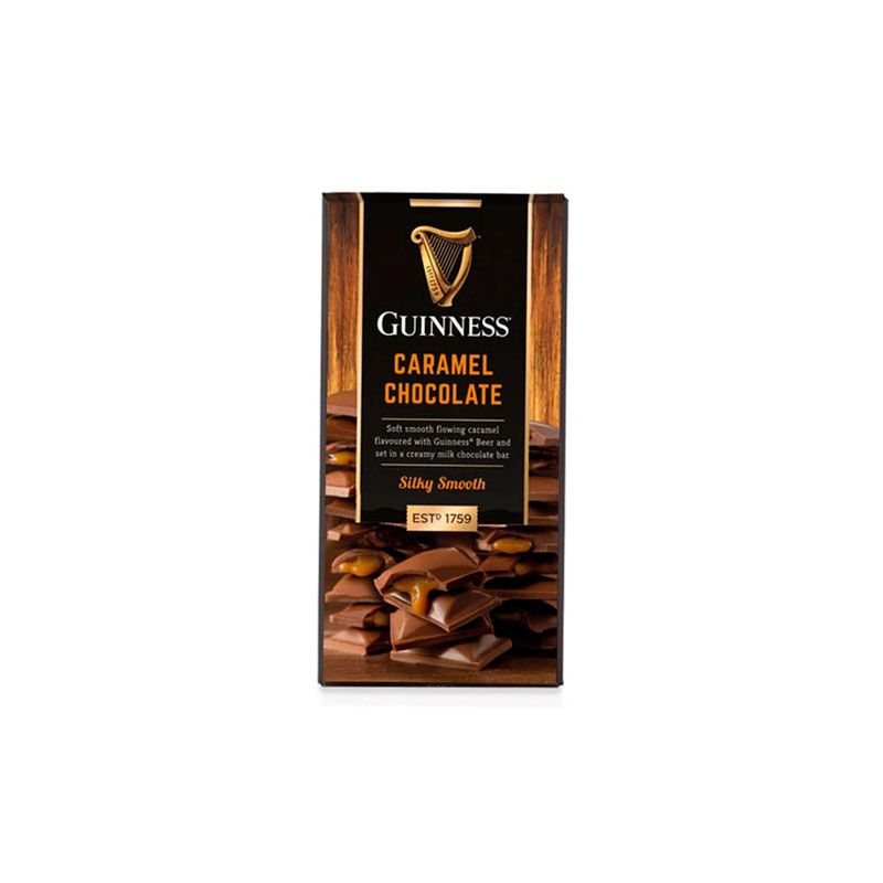 guinness caramel chocolate bar