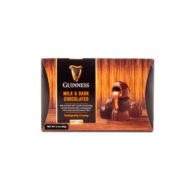 guinness milk dark chocolates