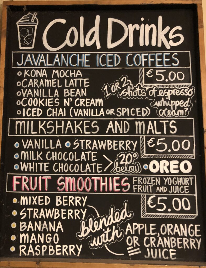 Ice Drinks